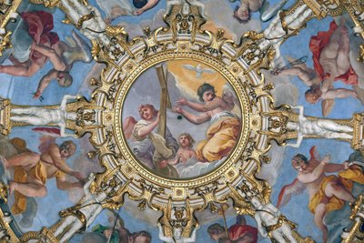 Interior of the Madonna della Ghiara, Reggio Emilia, Italy by Unknown